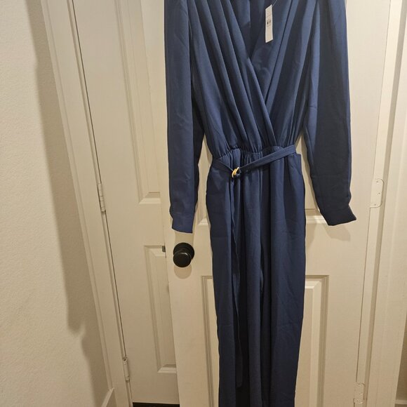 Ann Taylor Wrap Jumpsuit - Picture 4 of 6